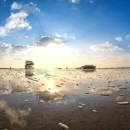Moderne Kuestenbutze In Nordseenaehe Mildstedt Exteriér fotografie