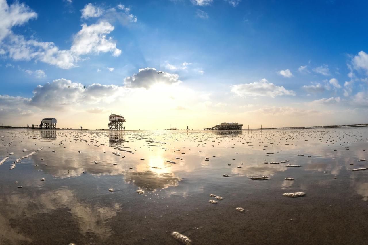 Moderne Kuestenbutze In Nordseenaehe Mildstedt Exteriér fotografie